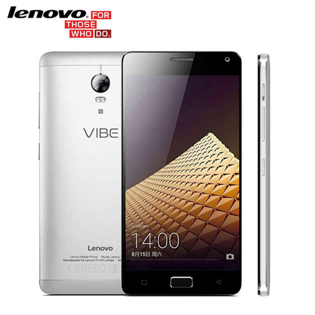 Оригинал Lenovo Vibe P1 Pro P1 C72 4 Г Сотовый Телефон Snapdragon 615 Octa Ядро 5.5 дюймов Android 6.0.1 1920x1080 3 ГБ RAM 13.0MP камера