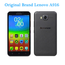 Original Lenovo A916 Unlocked CellPhone Octa Core 4G FDD 1GB RAM 8GB ROM Cheap selling smartphone Black & White In stock