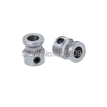 Free shipping 2Pcs/lot 3D Reprap Makerbot MK8 printer accessories concave extrusion wheel gear extrusion wheel feeding wheel