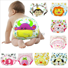 Free shipping 1PCS Baby boy girl newborn nappy infant toilet pee potty training pants Washable Cloth