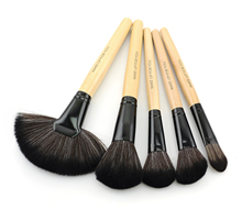Hot Sale Natural Color 32pcs Makeup Brushes Set For Foundation Powder Eyeliner Lip Brush With PU