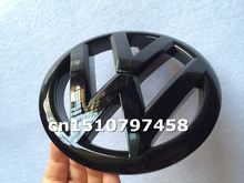 Car styling gross black red white silver orange Volkswagen Golf 6 logo Front Grille Emblem Badge