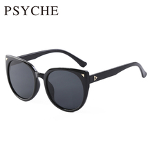 Cat Eye Sunglasses Women Brand Designer Classic Buffalo Horn Glasses Rivet Oversized Coat Sunglass Vintage Dita Sun Glasses OF2