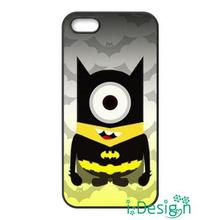 Fit for Samsung Galaxy mini S3/4/5/6/7 edge plus+ Note2/3/4/5 back skins cellphone case cover Batman And Minion Despicable Me