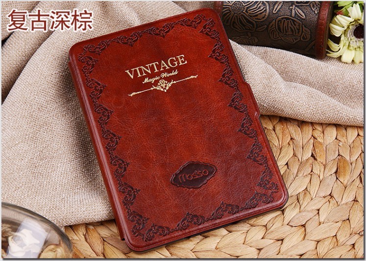 brown kindle paperwhite case