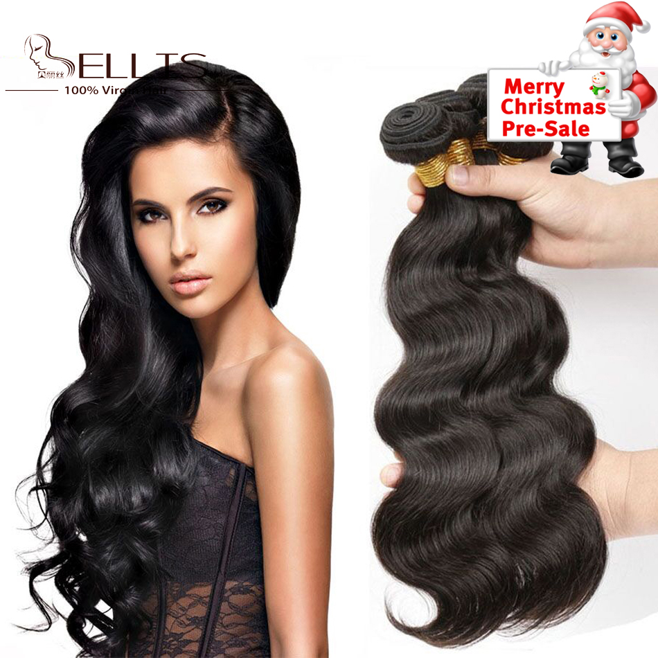 Image of 32 34 36 38 40inch Unprocessed brazilian virgin hair aligrace hair great length 4pcs lot Rosa 6A Brazilian Virgin Hair Body Wave