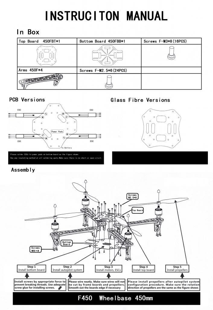 Квадрокоптер f450 схема Квадрокоптер f450 схема