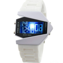 2015 New Fashion Designer Novelty LED Display Digital Mens Women Sports Military Oversized Watch Wristwatches 56HJ