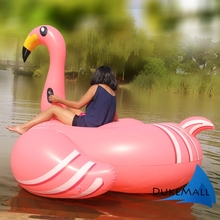 Жаркое лето бассейн игрушки гигант Inflable фламинго воды поплавок для взрослых 1.9 м 75 дюймов ездить на бассейн игрушки-надувные плавать кольцо