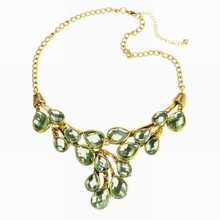 2015 New Fashion Jewelry Bohemia Hollow Resin Vintage Necklace Collar Gold Plated Charm Choker Necklace For