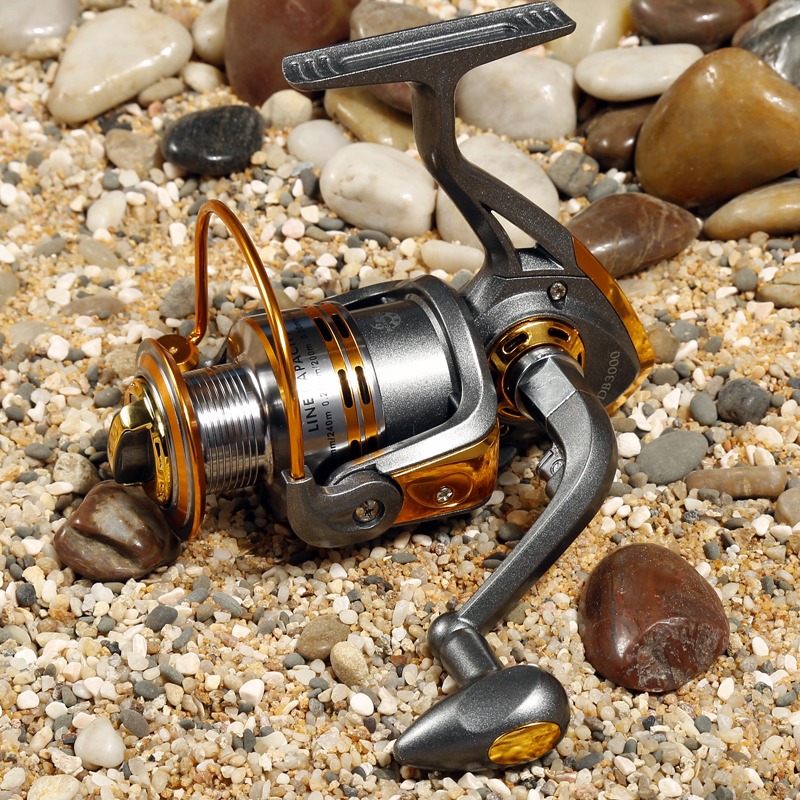Image of Like Daiwa DB3000 Fishing Reel Metal Head Interchangeable Rock Arm carretilha pesca Series Spinning Reel