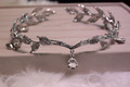 Latest Vintage Bride Hair Accessory Wedding Rhinestone Waterdrop Pendent Leaf Hair Accessory Head Jewelry Headband