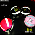 1 Pcs 6000mAh Universal Mobile Pokeball Game Cosplay forPokemon LED Quick Phone USB Charge Power Bank