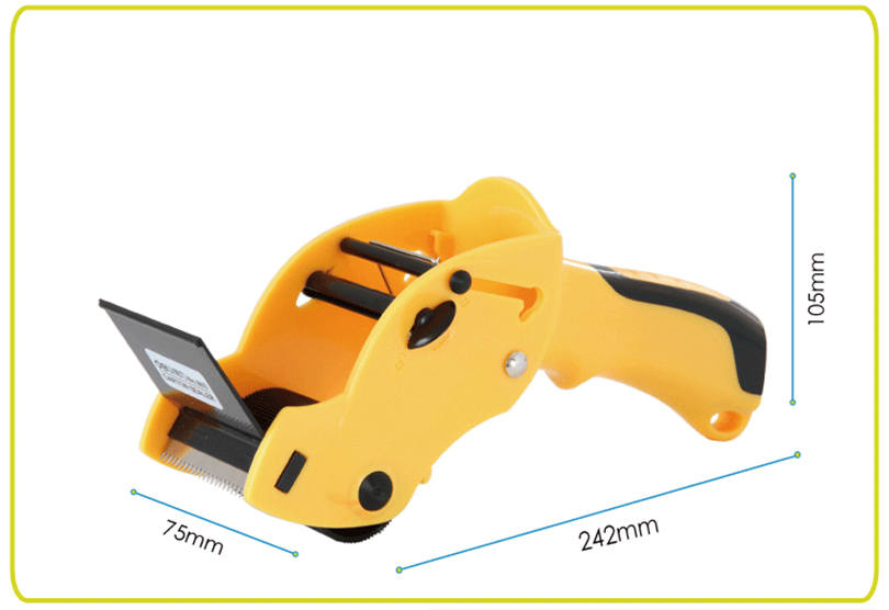 Deli 60mm Wide Package adhesive tape cutter Sealing Adhesive Tape