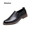 Hole cut Loafers Solid Men leather Shoes Men Casual Leather Dress Shoes Wholesale Drop Shipping