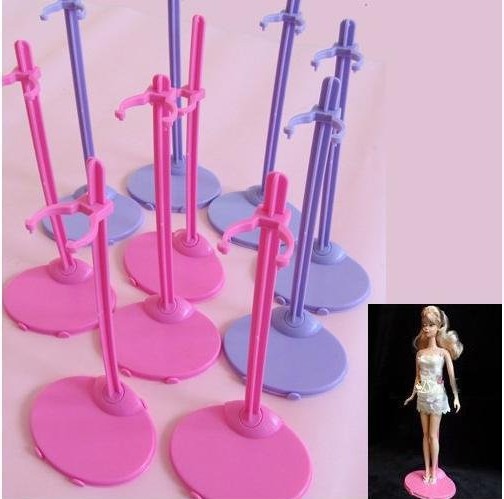 Free Shipping Hot Selling Doll Stand Display Holder For Monster High For Barbie Dolls Designs Factory Wholesale 50pcs/lot