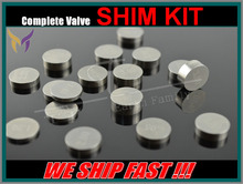 Motorcycle Engine Parts Adjustable Valve Pad Shims 9.48mm Complete Valve Shim Kit Cams 1.2 ~ 4.0 (include 5pcs)