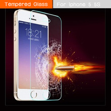 5G 5C Premium Tempered Glass Screen Protector for Apple iphone 5 5S 5C 5G Toughened Explosion