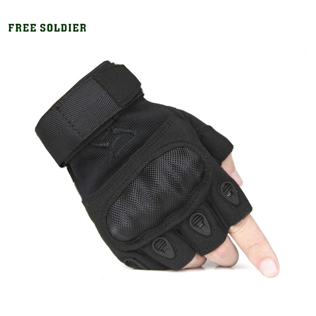 FREE SOLDIER Outdoor Sport gloves high quality Camping&hiking Bicycle gloves Full finger/Half Finger Cycling gloves