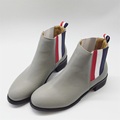 2016 New Women Spring Autumn British UK Flag Printing Round Toe Slip On Low Heels Short