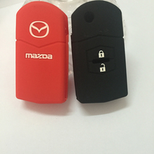 Силиконовый ключ чехол подходят для Mazda 3 Mazda 2 Mazda 6 2003 2004 2005 2006 2007 2008 2009 2010 2011 2012 2013 автомобиль покрытие