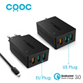 CRDC USB Charger Quick Charge 3 0 Fast Wall Charger Smart IC QC 2 0 Compatible