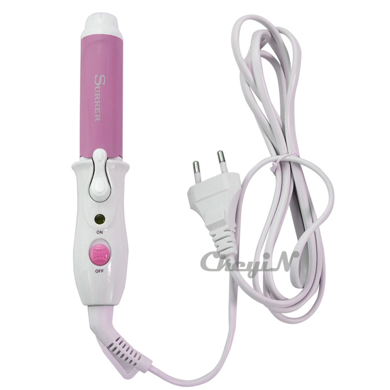 Image of Hot Mini Portable Electric Hair Curler Personal Hair Styling Tools Hair Roller Tongs Professional Curling Iron Hair Care HS01*85