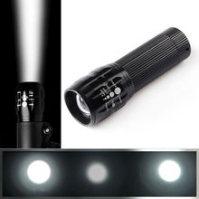 Ultrafire CREE Q5 600 Lumen LED Flashlight Torch Lanterna Tactical Penlight Zoomable In Out Lights Lamp Zoom Light Self Defense
