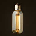 Vintage LED Long Filament Light Bulb 6W 2200K Edison T45 Tubular Style Decorative Lighting Dimmable