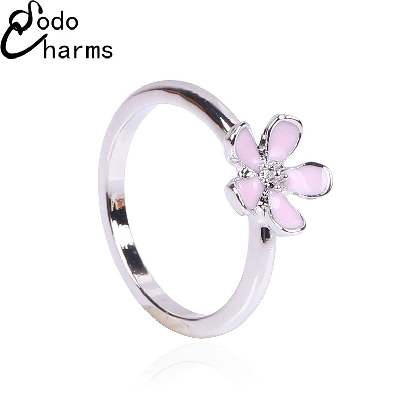 pandora anillo flor rosa pandora anillo flor rosa