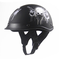 Dot approved Helmet Motorcycle Engine Open face means Personality Retro motorcycle Skull Helmet