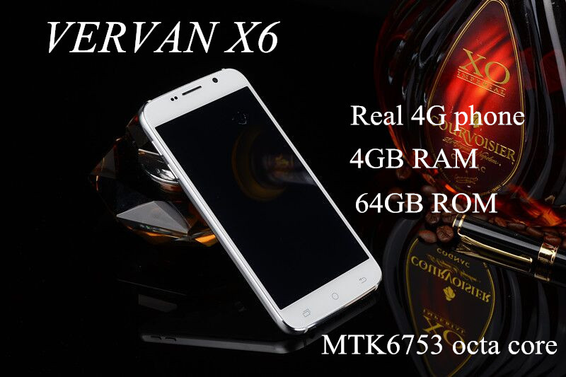 5 1 VERVAN x6 1920 1080 Smartphone MTK6752 Octa Core Phone 4GB RAM 64GB 4G LTE