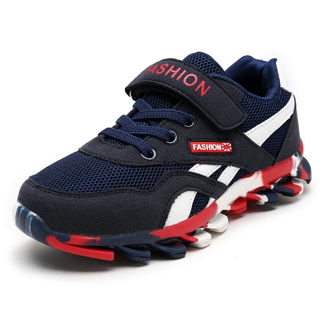 Kids Shoes Boys и Девушки Твердые Дышащий Новая Мода 2017 Детей Shoes Спорт Бренд Детей Мальчиков Кроссовки