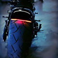 Universal Motorcycle Soft Bend Tail Brake Stop Turn Signal Integrated 3258 Pasted LED Light Strip For