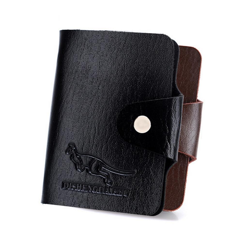 New fashional hot sale Vintage Men s Kangaroo PU Leather casual Wallet Paper Money Billfold Clip