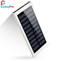 Solar Power Bank For XiaoMi iPhone 13000mAh Portable Charger Travel Powerbank 2 Ports USB Backup External