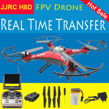JJRC 2.4Ghz Headless Mode One Key Return FPV H8D 6-Axis Gyro RC Quadcopter Drone 5.8G HD Camera Helicopter