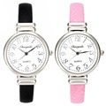 Elegant Simple Women Charm Cuff Infinity Bracelet Watches Fashion Leather Wrap Wristband Bangle Quartz Wrist Watch