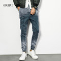 European American Style Men Jeans Harem Pant Men s Casual Denim Trousers Cotton 2016 Fashion Brand