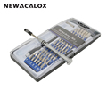 NEWACALOX 54 in 1 Magnetic Precision Torx Pentalobe Screwdriver for Phone Laptop Watch Sunglasses Repair Hand