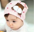 2016 New Kids Infant Baby Boys Girls Kids Cartoon Dog Knit Beanie Candy Color Warm Hat