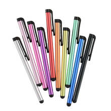 2016 10pcs lot Metal Touch Screen Stylus Pen for iPhone 5 4s iPad 3 2 iPod