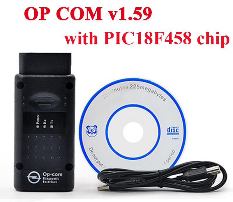 Image of 2016 Car Diagnostic tool for Opel obd2 OP-COM V1.59 plus usb Interface OP COM Scan tool OPCOM Work for opel 2012 Makers
