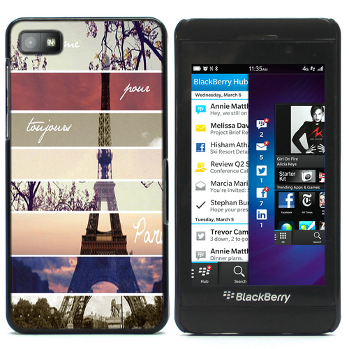 for blackberry z10 phone for blackberry z10 eiffel tower logo protective pattern metal for blackberry z10 phone for blackberry z10 eiffel tower logo protective pattern metal