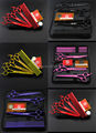 7 0Inch 3Pcs Set JP440C Professional Pet Grooming Scissors Painted Shears Straight Thinning Curved Scissors 5