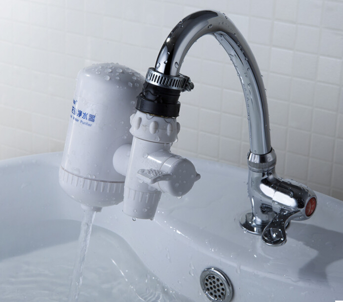 Contemporary waterfall bathroom faucets