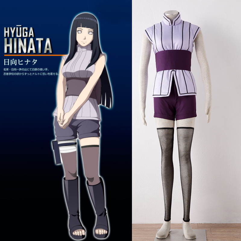 Hot Anime Cosplay Costume Movie The Last Naruto Hinata