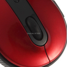 Fashion 2 4GHz USB Optical Red Light Wireless Mouse USB 2 0 Receiver Mice Cordless Game