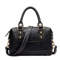 2016 Fashion Trendy New Genuine Leather Bag Women Retro Luxury Handbag High Quality Cowhide Fashion Shoulder