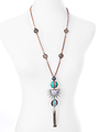 Brand Jewelry Stella Design Totem Tassel Pendant Necklace Dot Women Fashion Boutique Accessories Wholesale N3332